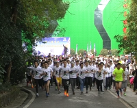 潜山健康跑 强身健体精神好